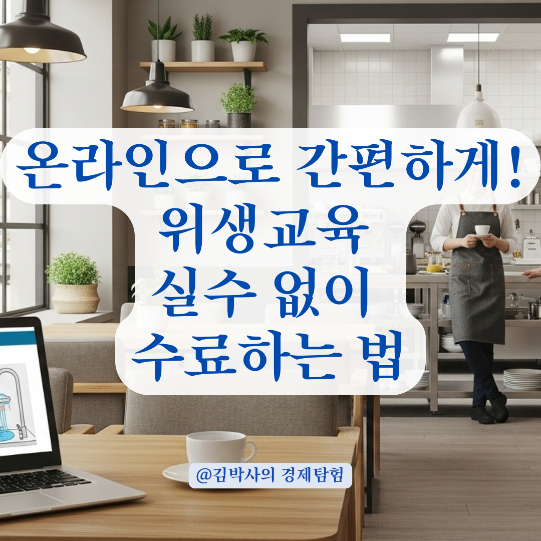 위생교육 온라인 대체 가능 여부부터 실무 꿀팁까지 한눈에 정리.