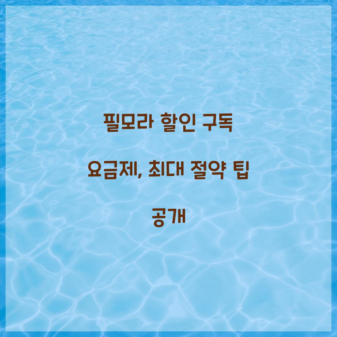 필모라 할인 구독 요금제