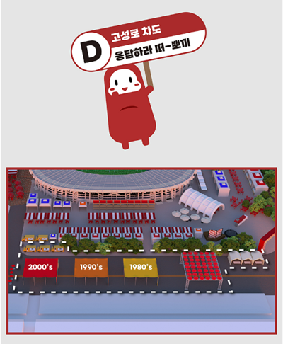 D구역 고성로 차도