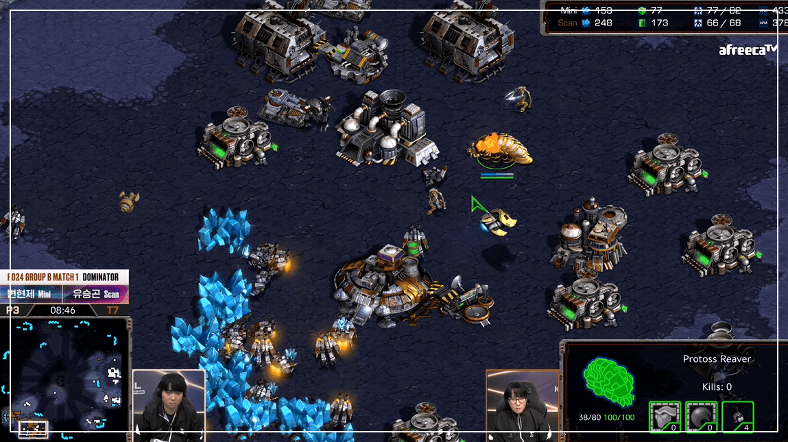 SSL 24강 B조 1경기 리버견제