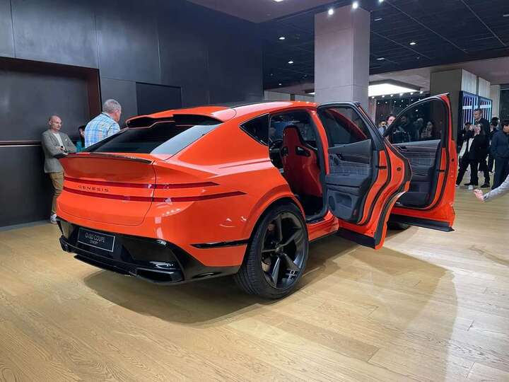 GV80 쿠페 실물 사진