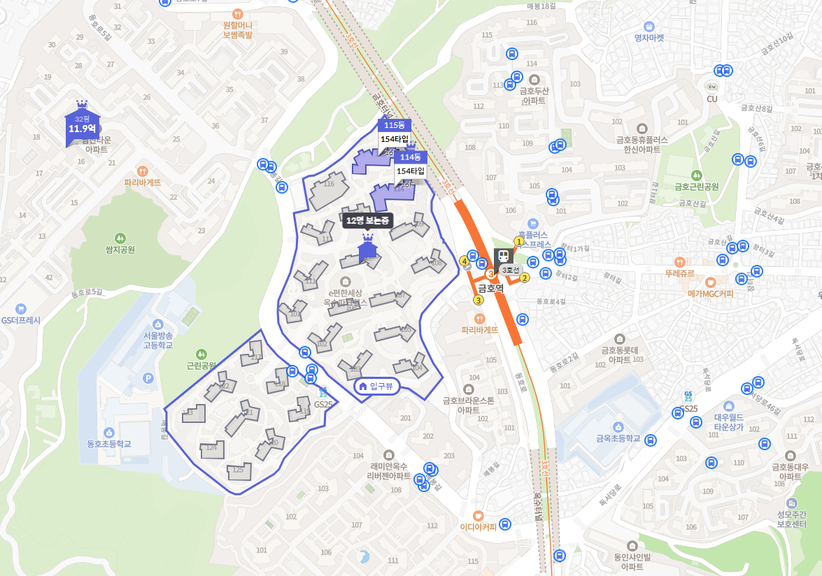 단지배치도