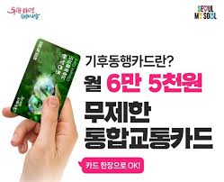 기후동행카드 신청과 청년 환급 혜택 알아보기