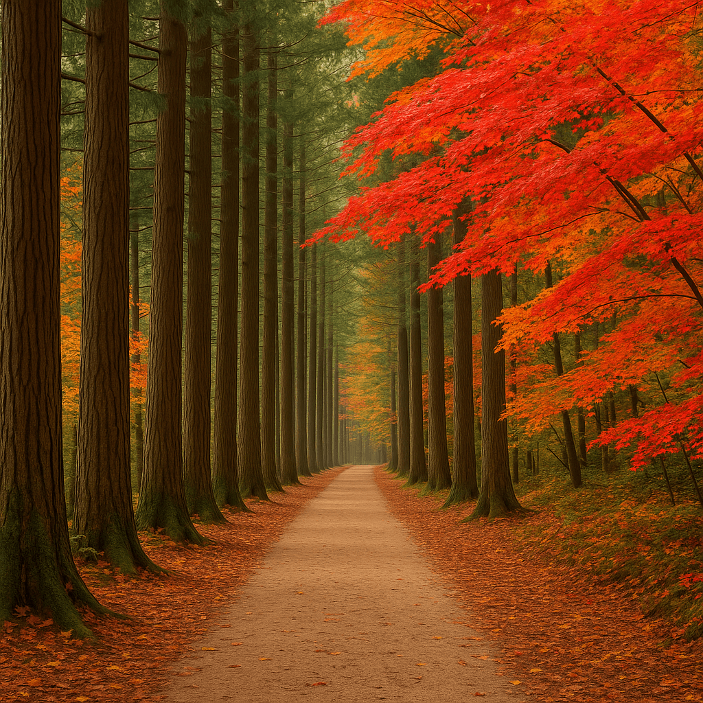 10월 오대산 전나무 숲길 걷기로 만나는 가을의 힐링 여행