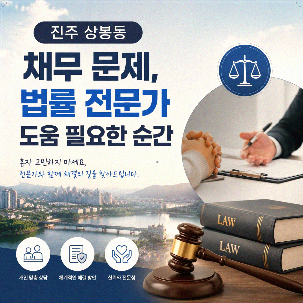 진주 상봉동 채무 관련 어려움, 변호사 조력을 언제 고려해야 할까