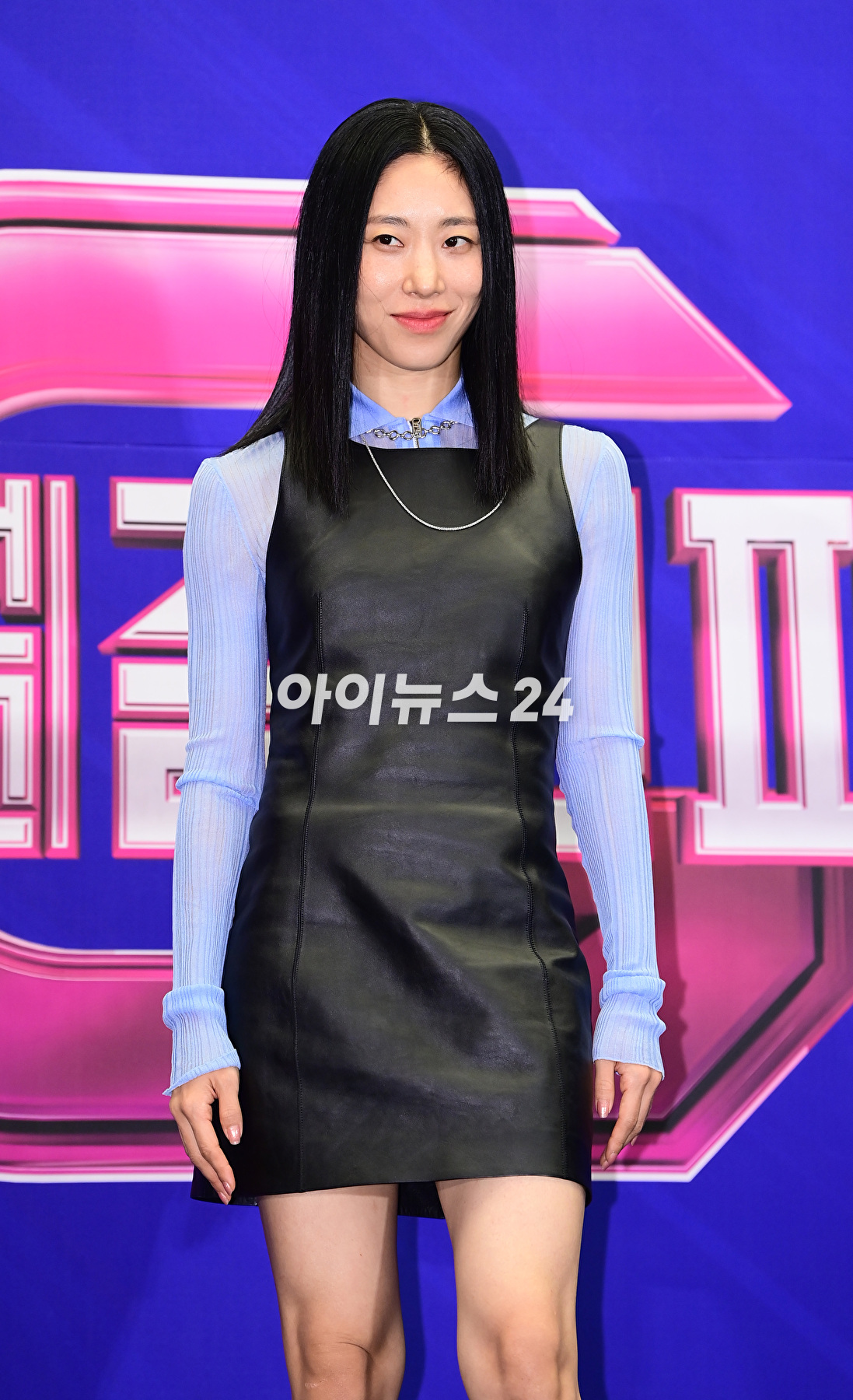 리아킴이 21일 오전 서울 마포구 스탠포드호텔에서 열린 Mnet '스트릿댄스 걸스 파이터2' 제작발표회에서 포즈를 취하고 있다. [사진=정소희 기자]