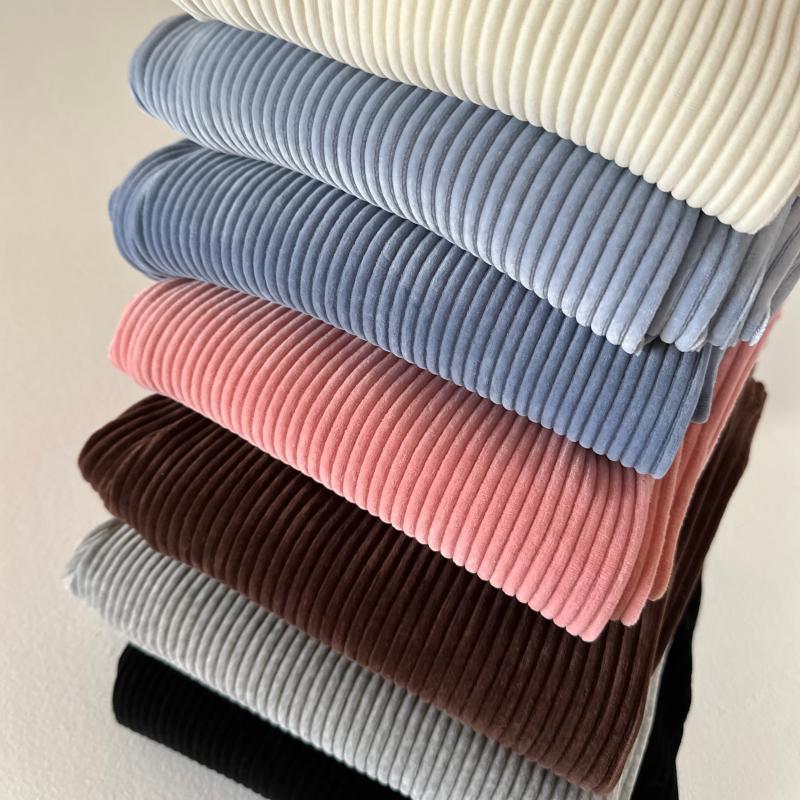 벨로아 밴딩팬츠 (세가지기장) 와이드 조거 코듀로이 골덴 바지 키작녀 키큰여자 가을 겨울