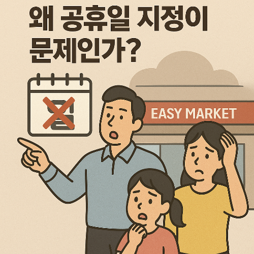 대형마트 휴무일, 의무휴업일, 맞벌이 가구, 전통시장, 유통산업발전법