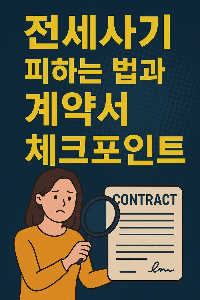 전세사기 피하는 법