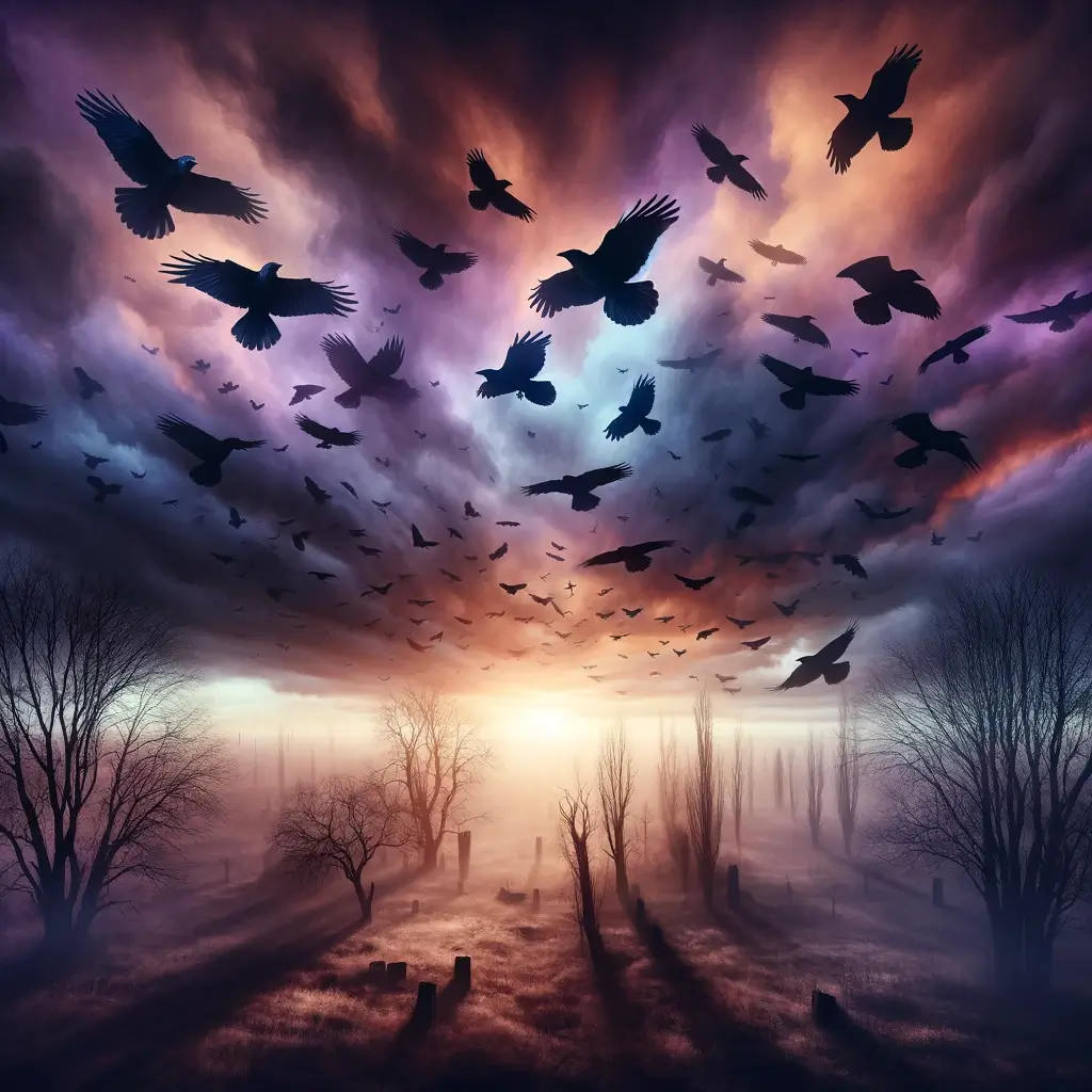 까마귀 떼 꿈 해몽