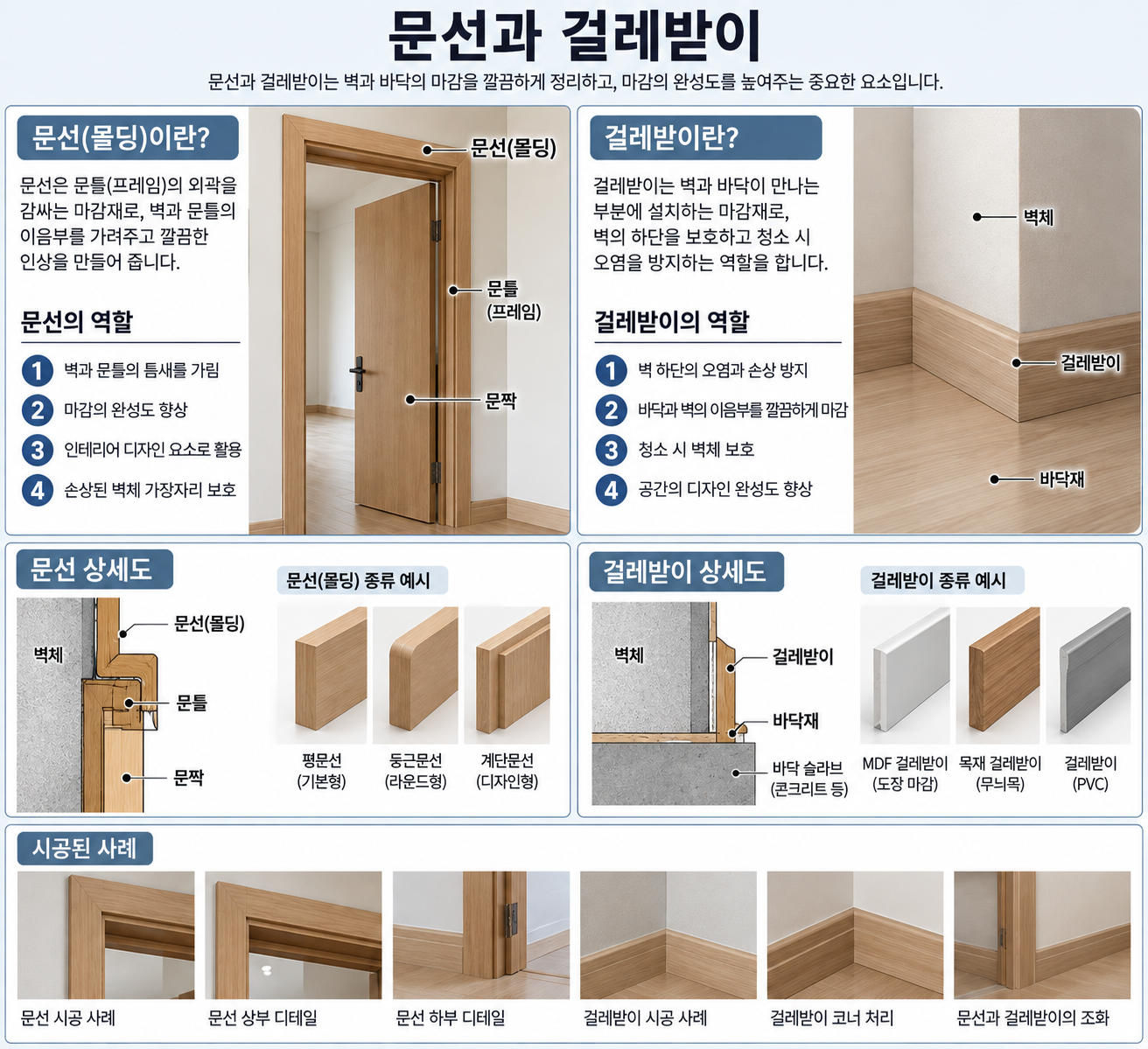문선과 걸레받이