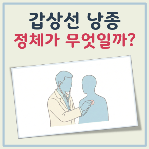 갑상선 낭종이란 대표 이미지