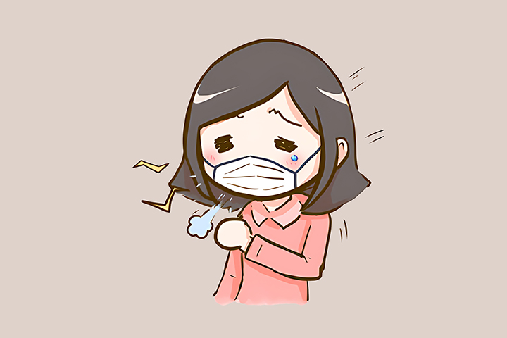 몸살로-힘든-여성