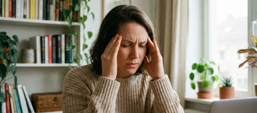 긴장성 두통 완화 마사지 방법