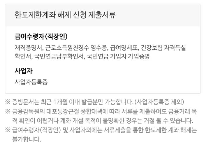 SBI저축은행-한도제한계좌-해제-방법