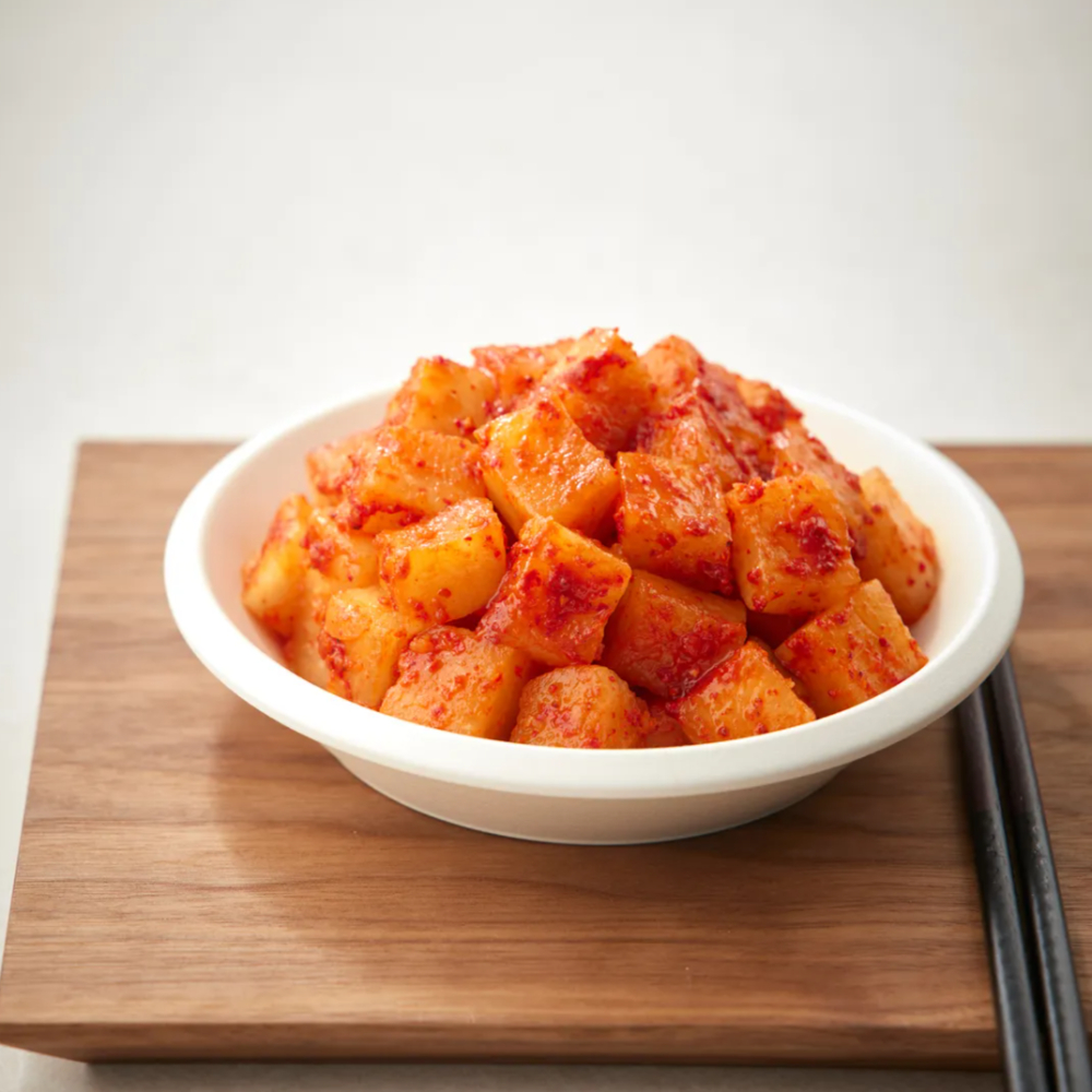 석박지 깍두기 담그는법