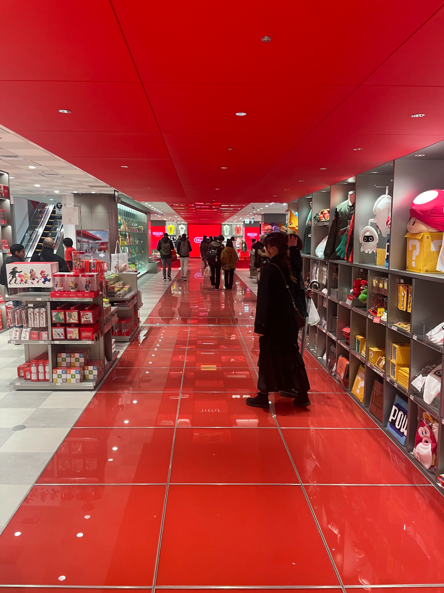 닌텐도 교토점 매장 내부