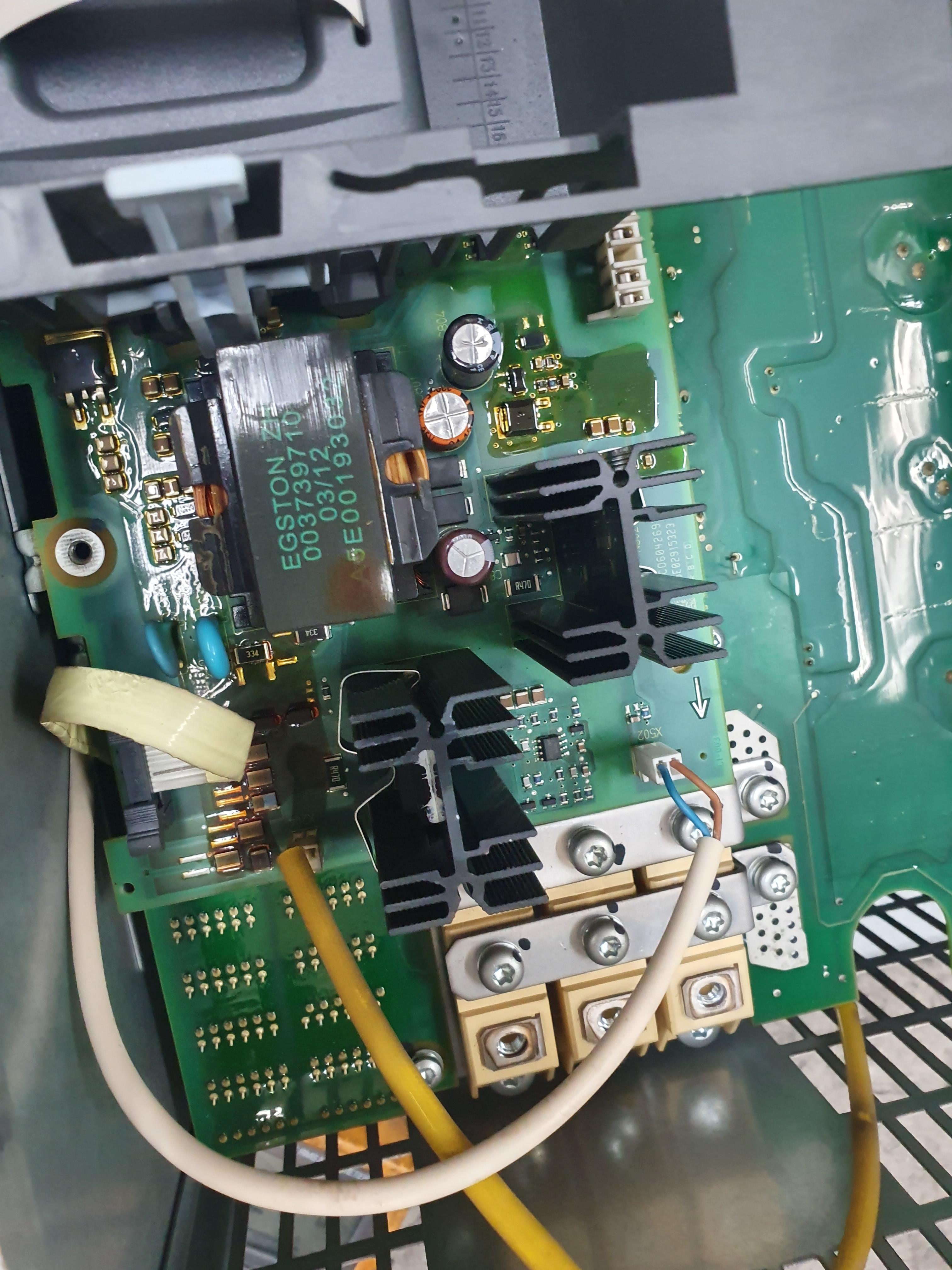 MICROMASTER 440 내부보드사진