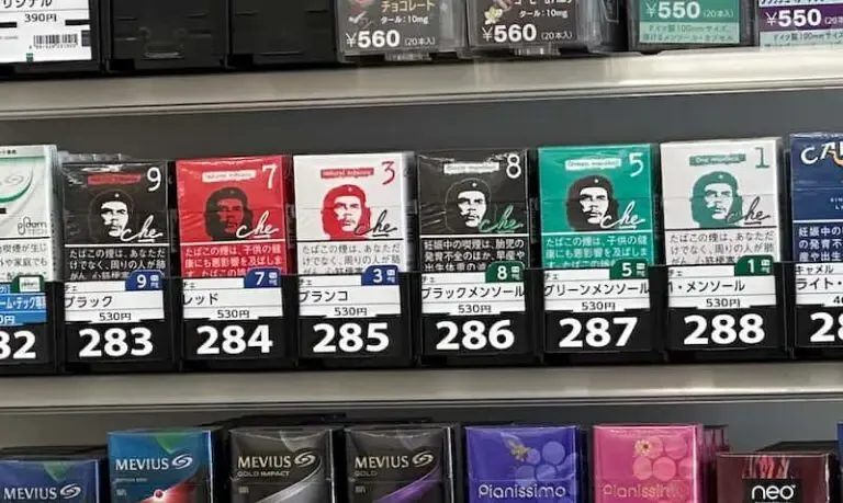 편의점 담배 추천! 가장 많이 팔리는 편의점 외국 담배, 일본 담배 판매 10가지 순위