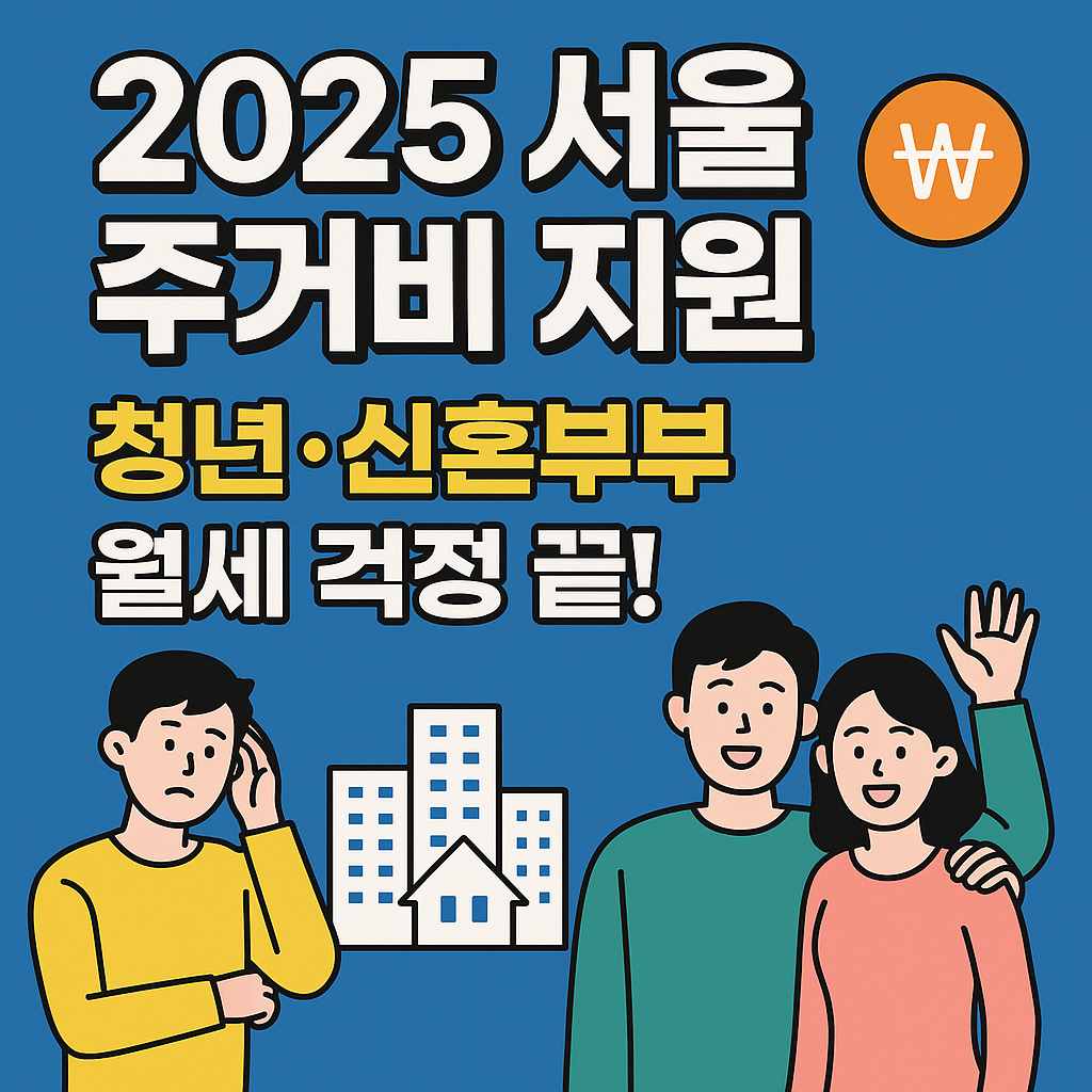2025 서울시 주거비 지원