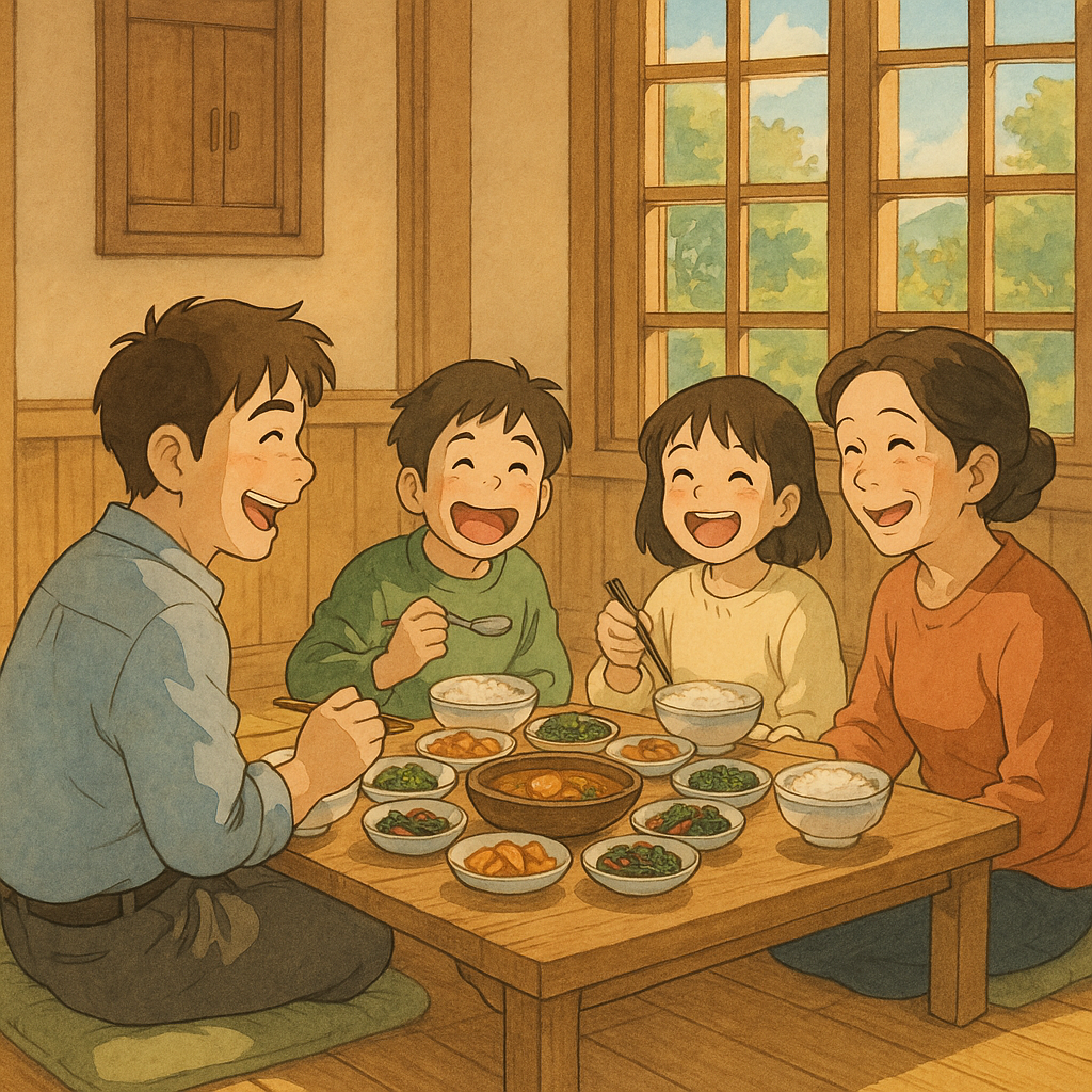 식사는 삶의 축소판이다