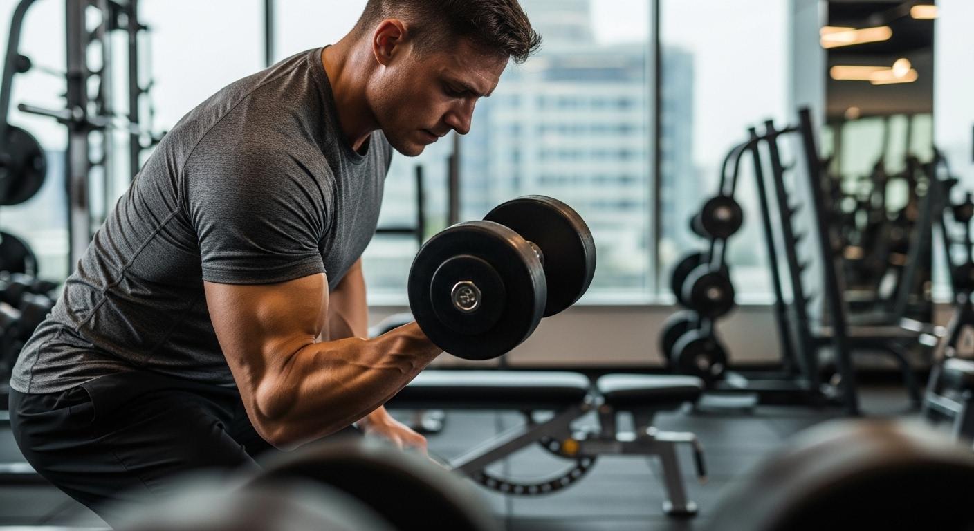 팔뚝살 운동 헬스