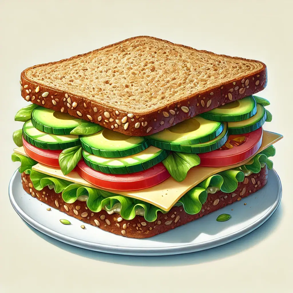 통밀 샌드위치