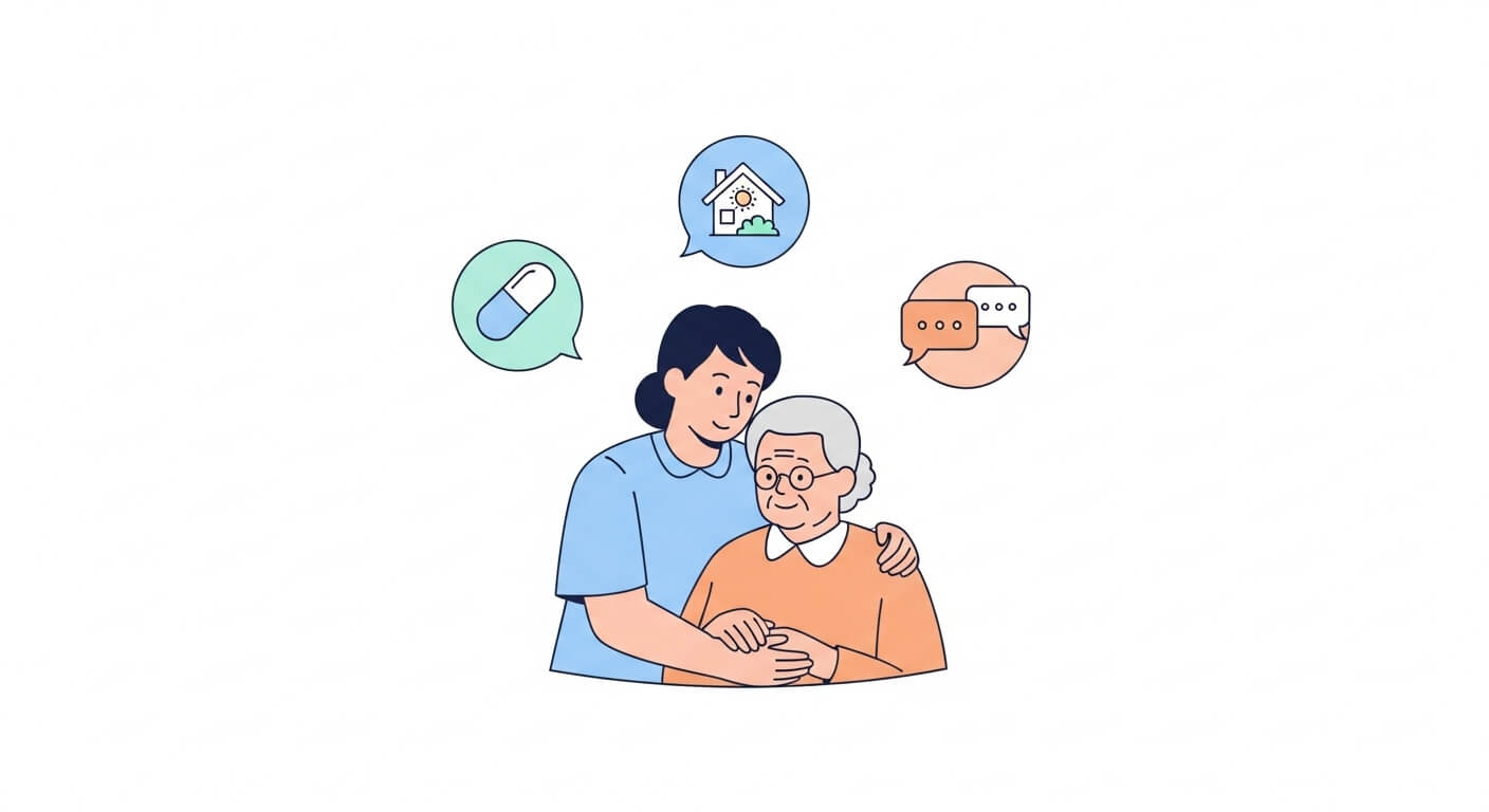 치매 부모 일상관리 노하우 (약물, 환경, 커뮤니케이션)