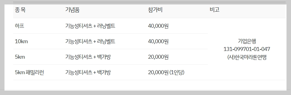 양천마라톤 대회 벚꽃런2