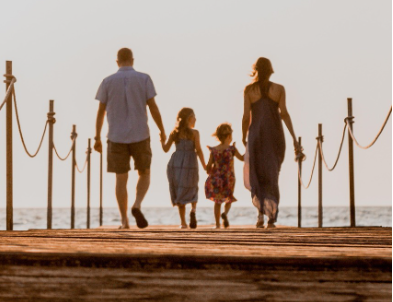 아이와 함께 여행사진