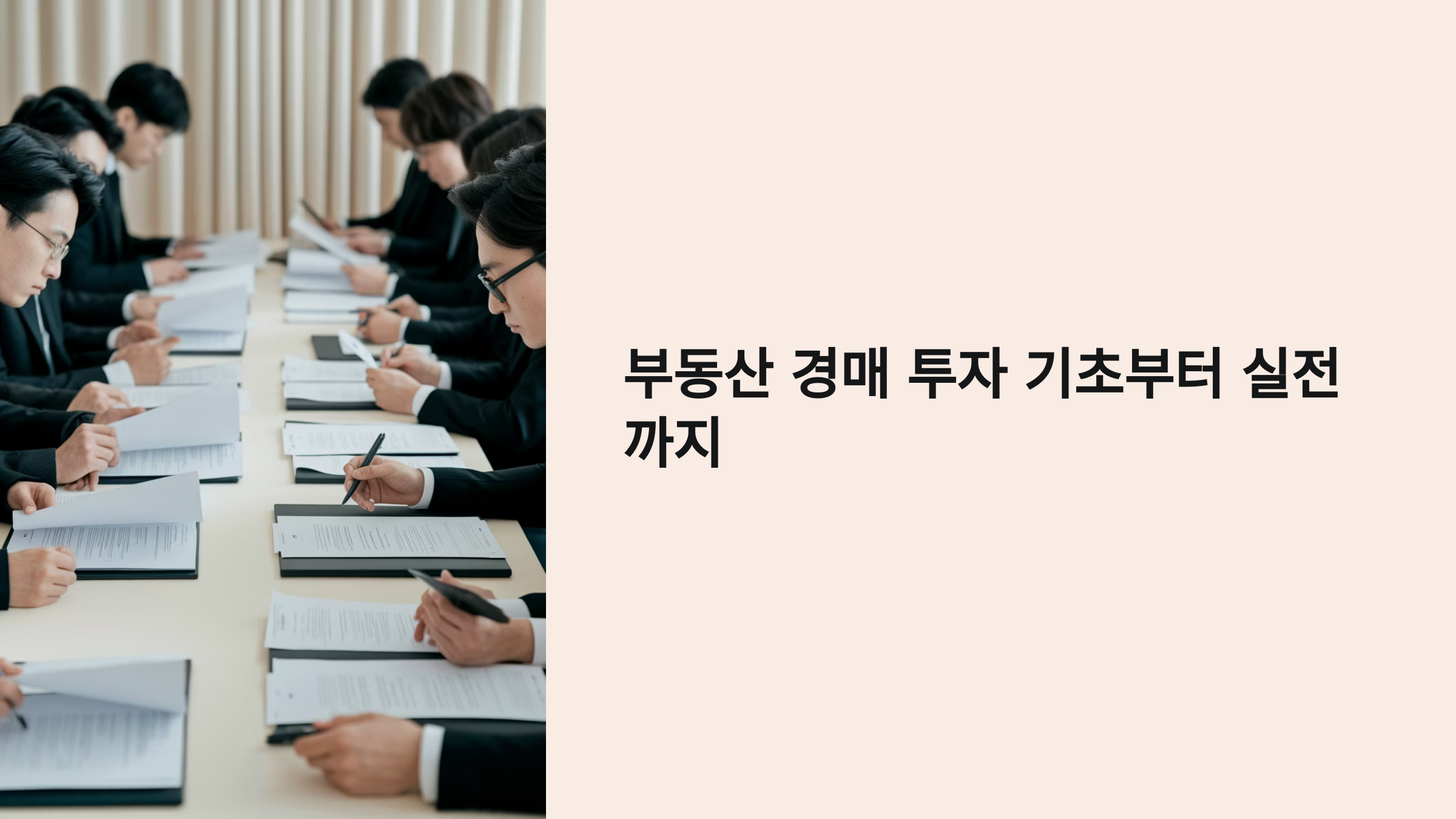 부동산 경매투자 안내