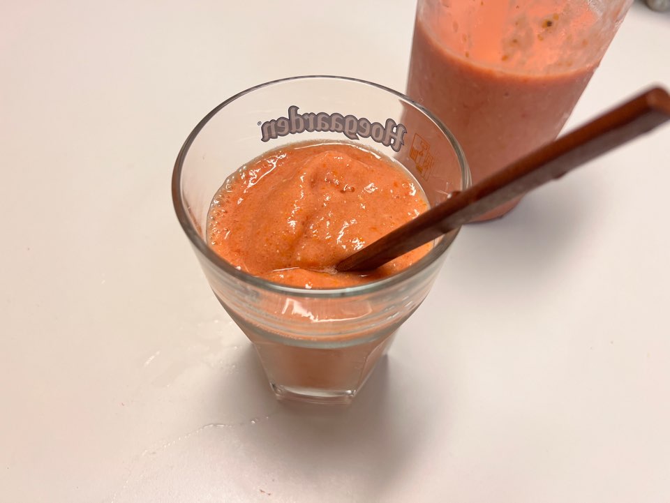 핸드블랜더 추천 레시피 두번째 - 토마토 스무디