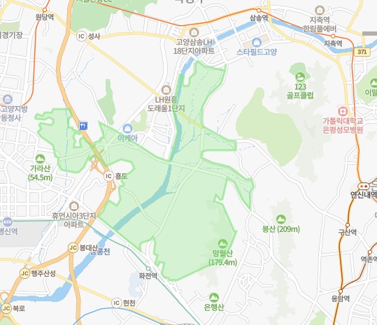 3기 신도시 부지 위치