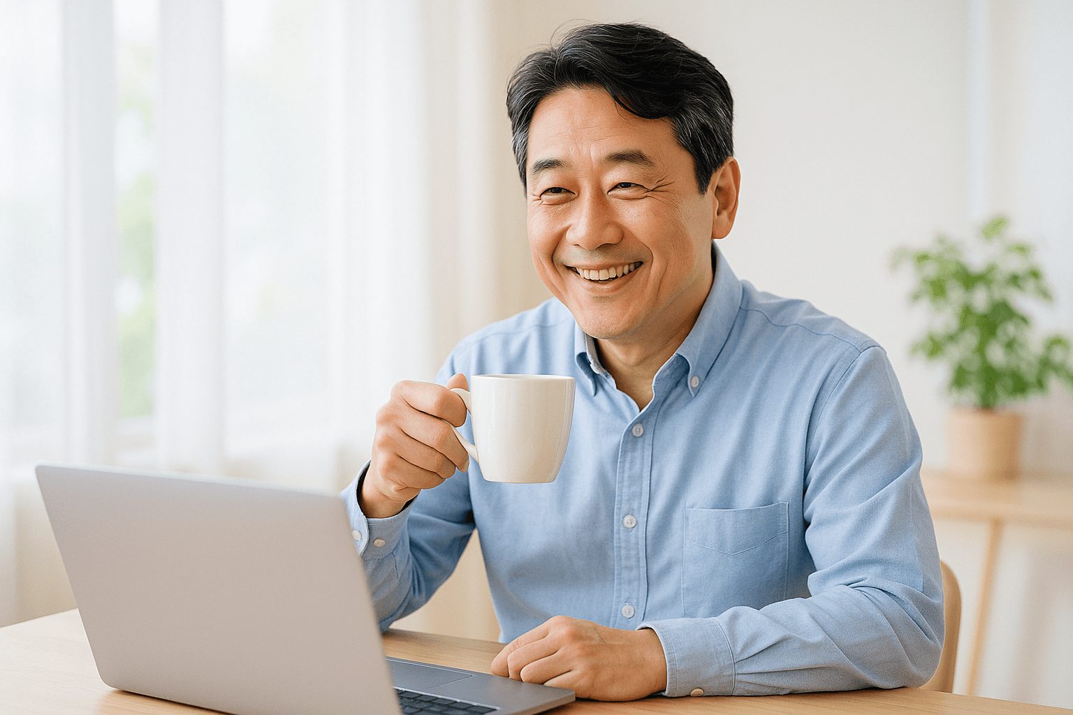 심부전과 싸우며 컴퓨터로 재기 중