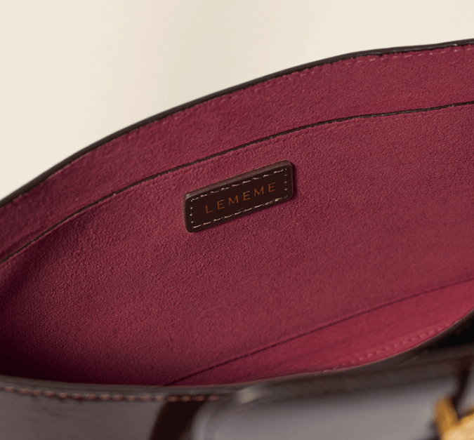 LEMEME 르메메 - Sac Etang DeepBrown 내부