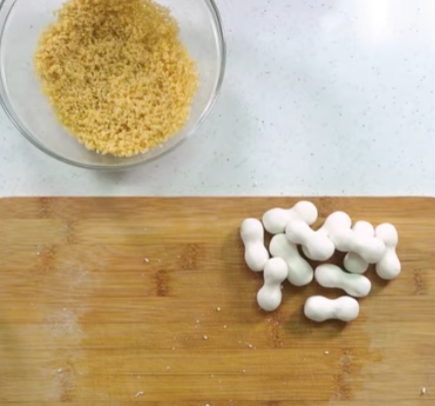 한국의 떡 종류 잣구리-만들기