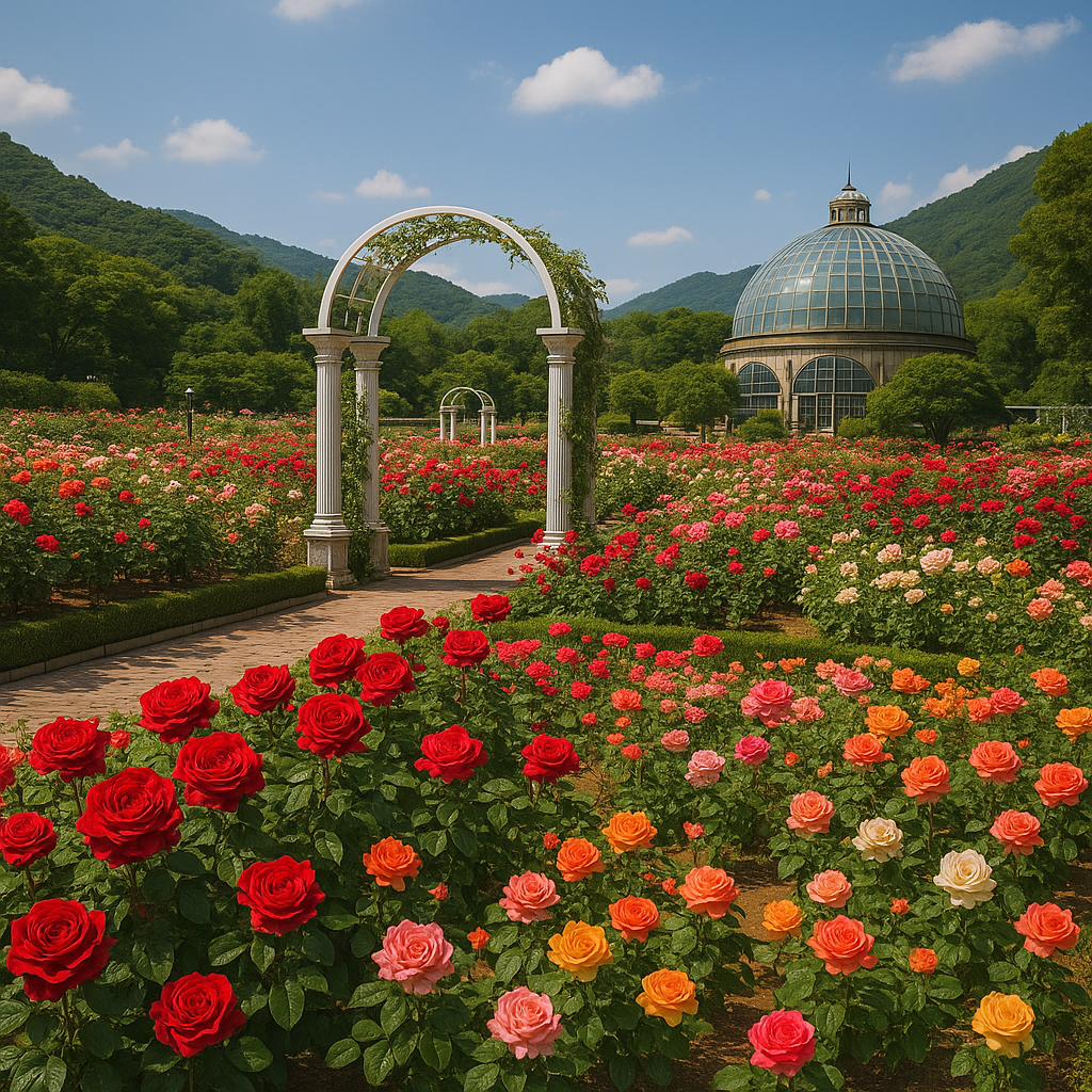 서울대공원 장미원 사진