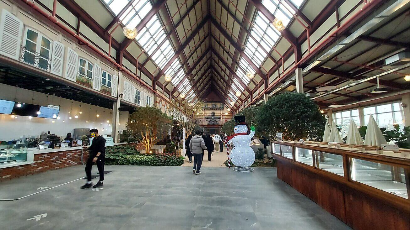 눈썰매 카페 파주 뮌스터담