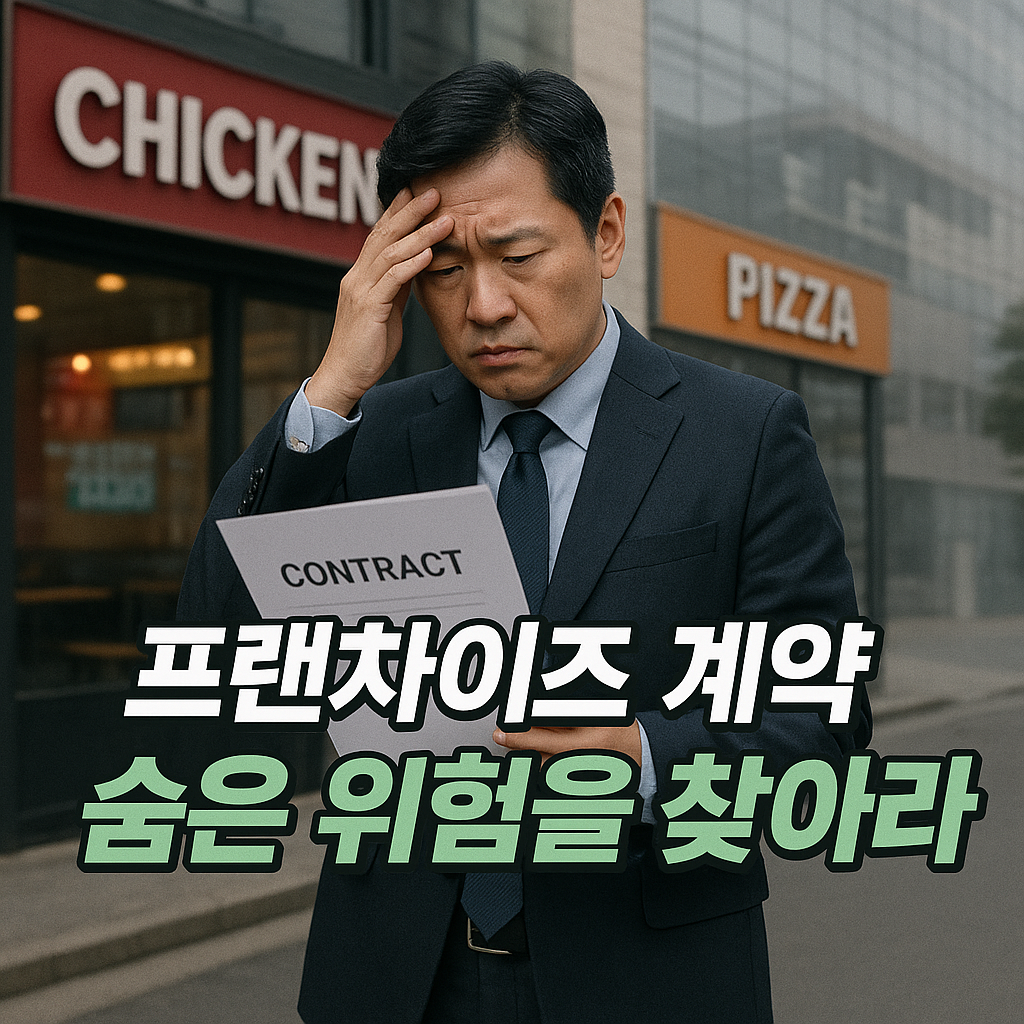 프랜차이즈 계약의 숨은 위험 찾기