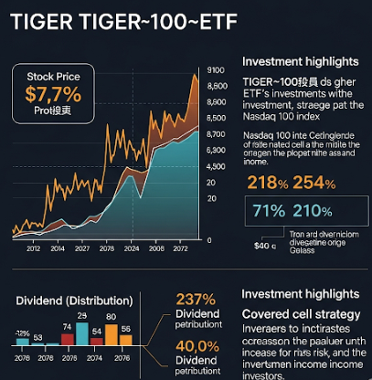 TIGER 미국나스닥100커버드콜(합성) 분배금 배당일 투자전략