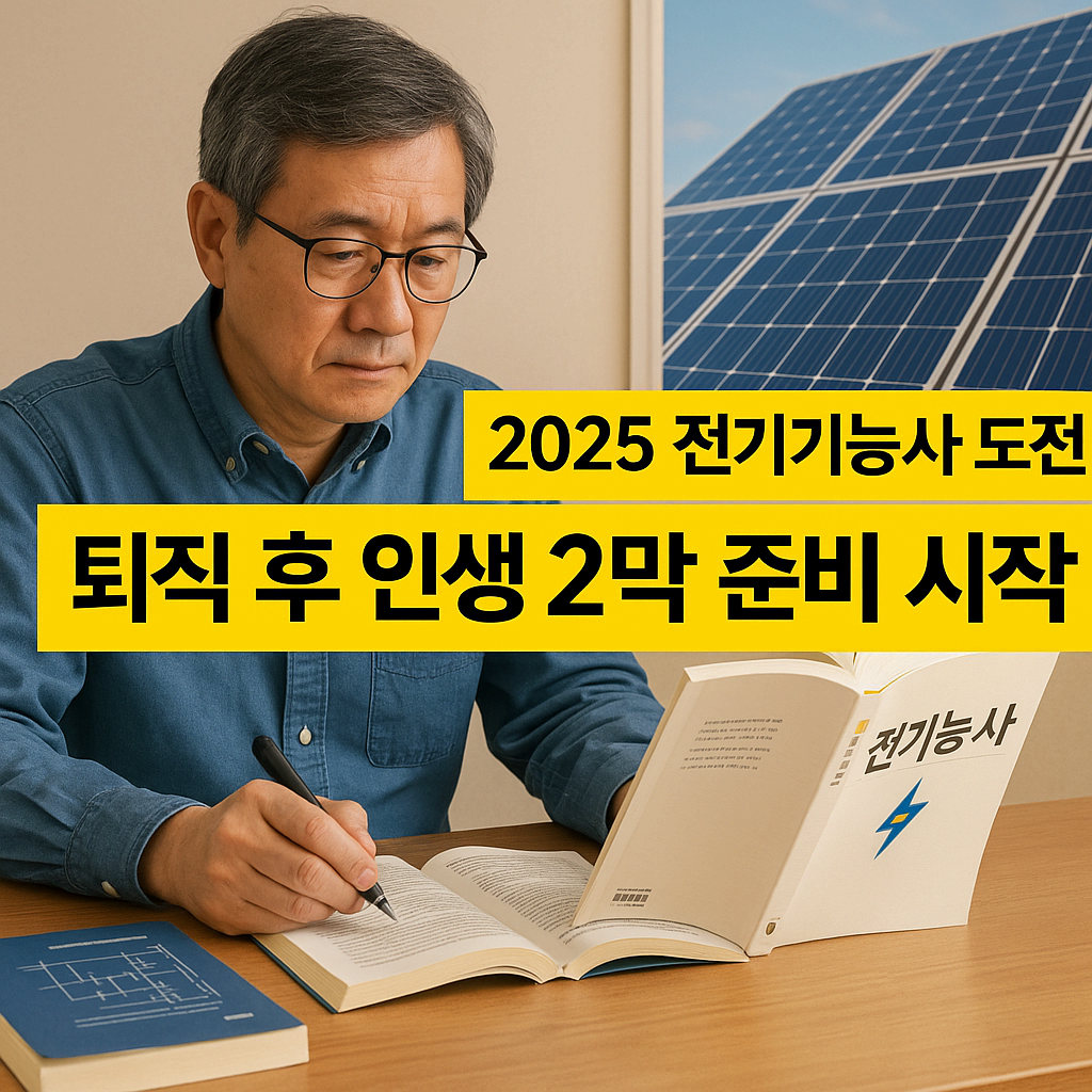 퇴직 후 전기기능사로 제2의 인생 시작! 중장년층 인기 자격증 1위 비결
