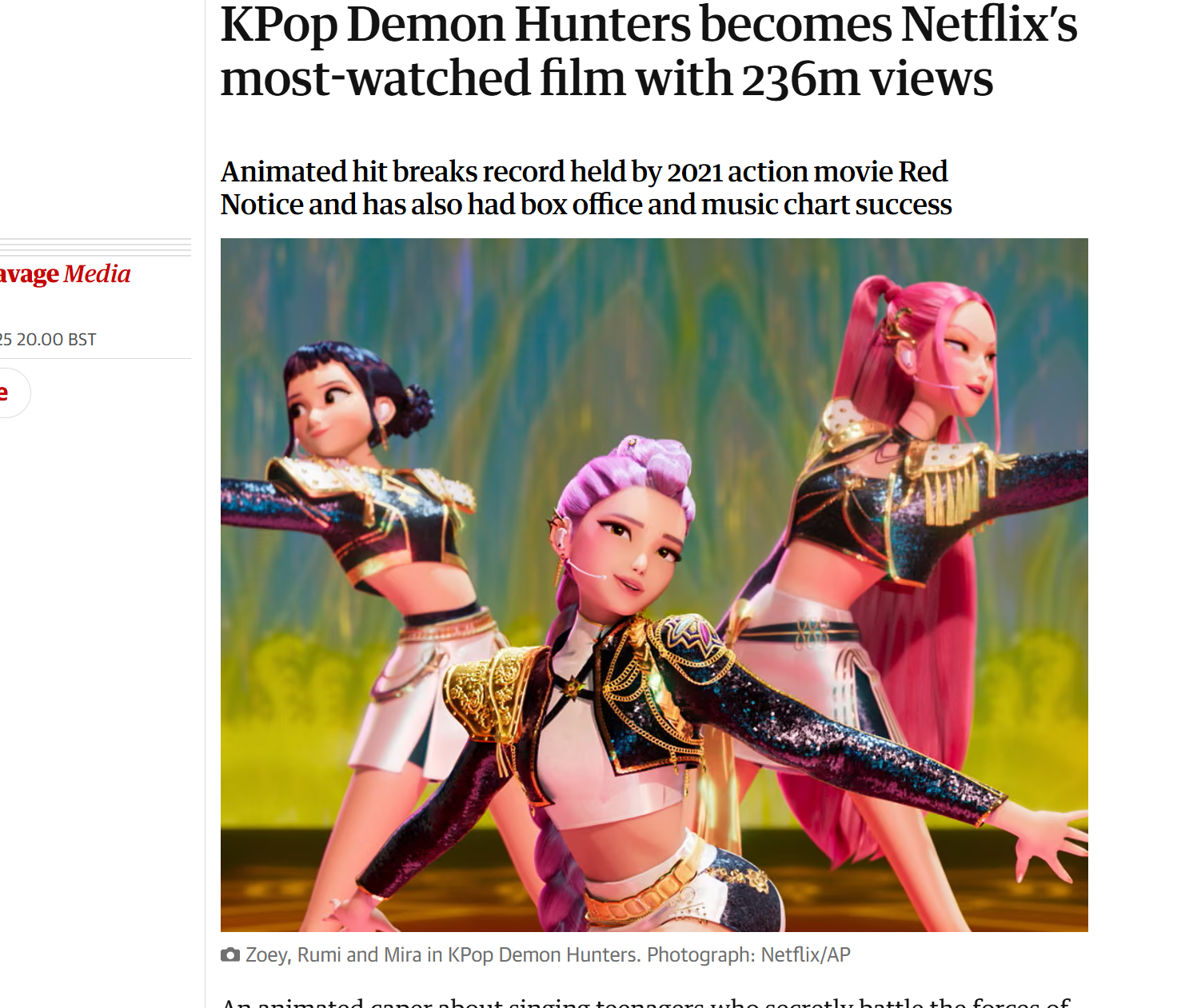 케이팝 데몬 헌터스가 증명한 대중문화 강국 대한민국