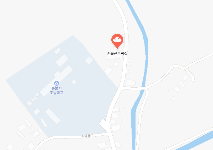 전남 함평 손불신촌떡집 위치 지도 - 손불면 양재길 27 해풍쑥떡 명소