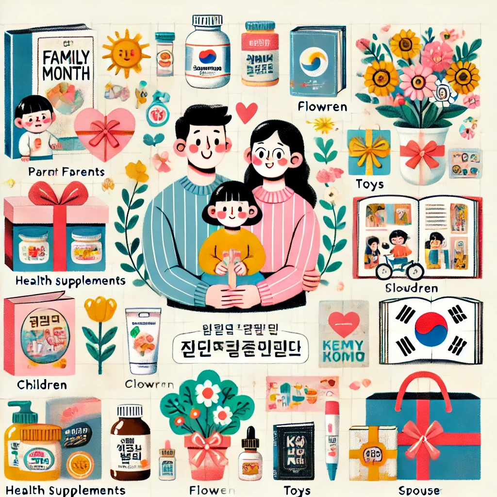가정의 달 선물 추천