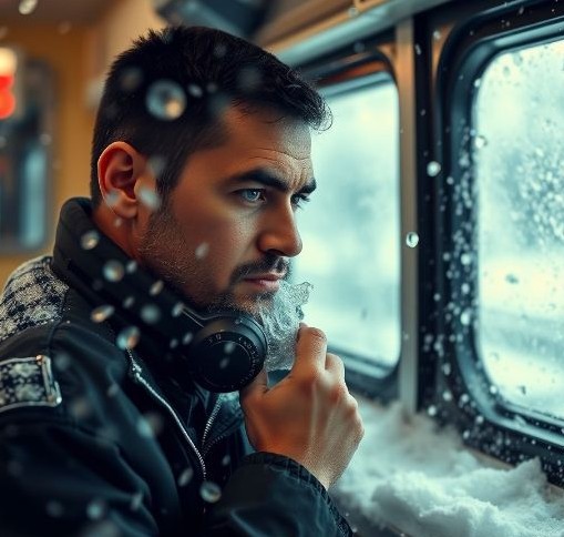 식은땀이 나고 기운이 없음