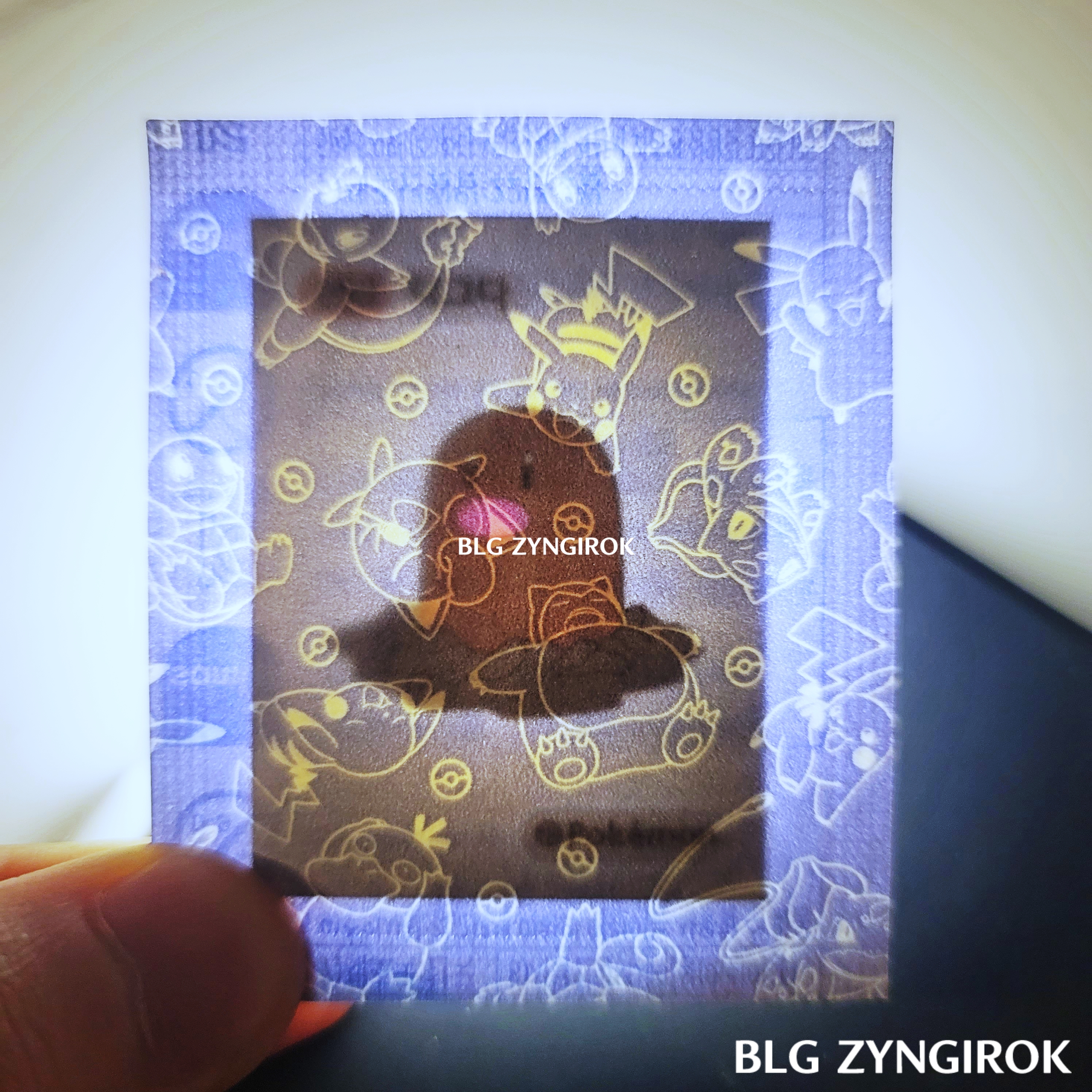 띠부띠부씰-디그다를-들고있다.