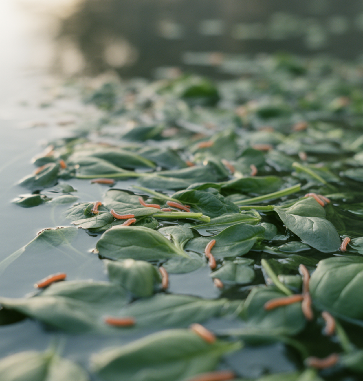 최고의 먹이&amp;#44; &amp;#39;시금치&amp;#39;와 &amp;#39;뽕잎&amp;#39;의 마법