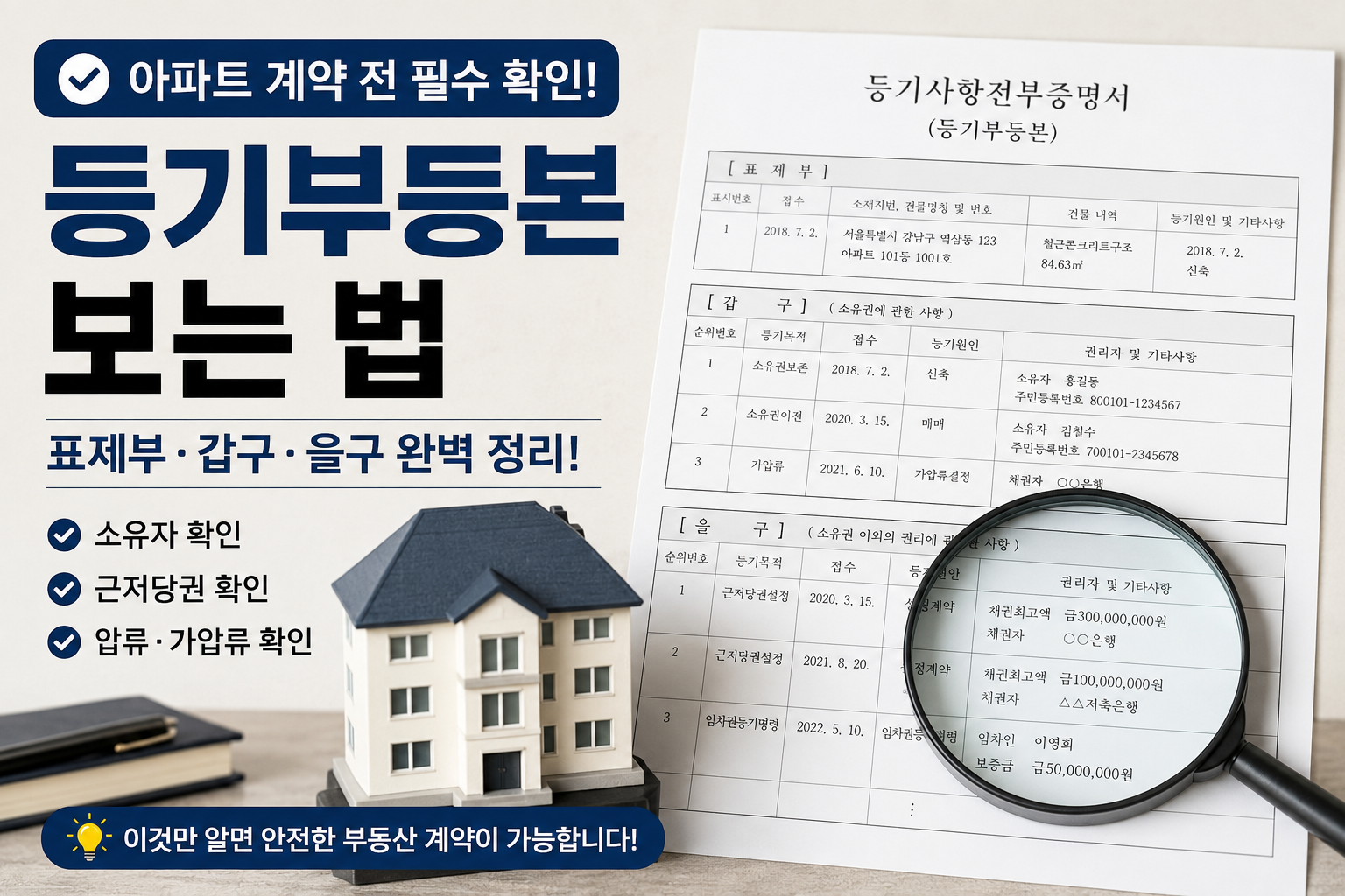 등기부등본 보는법