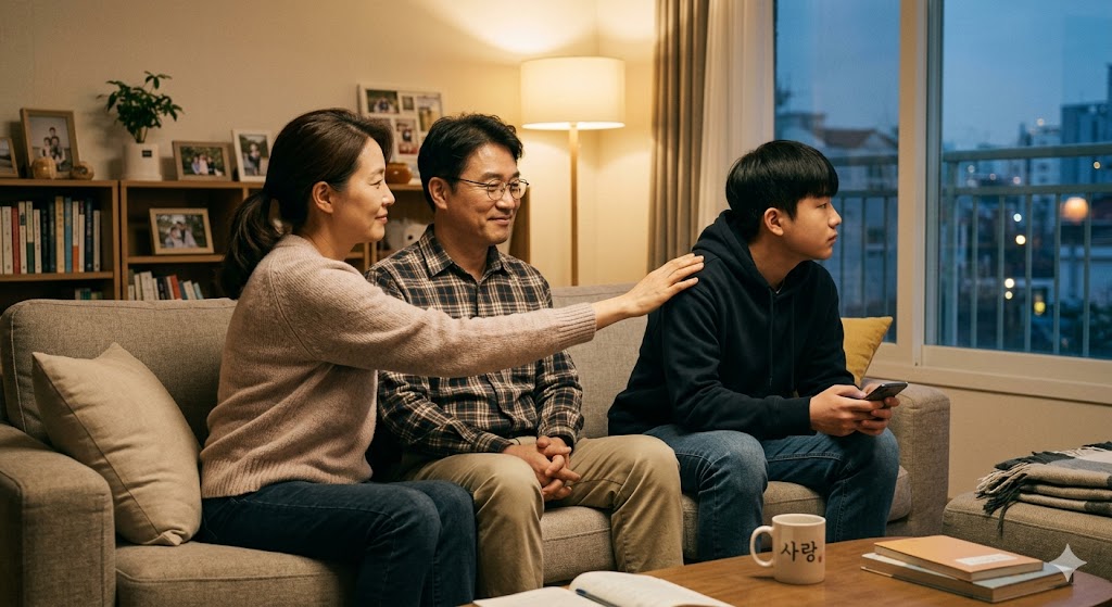 사춘기 자녀 대화 단절