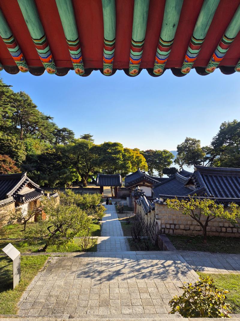 Dosanseowon Confucian Academy sky, 도산서원에서 본 하늘